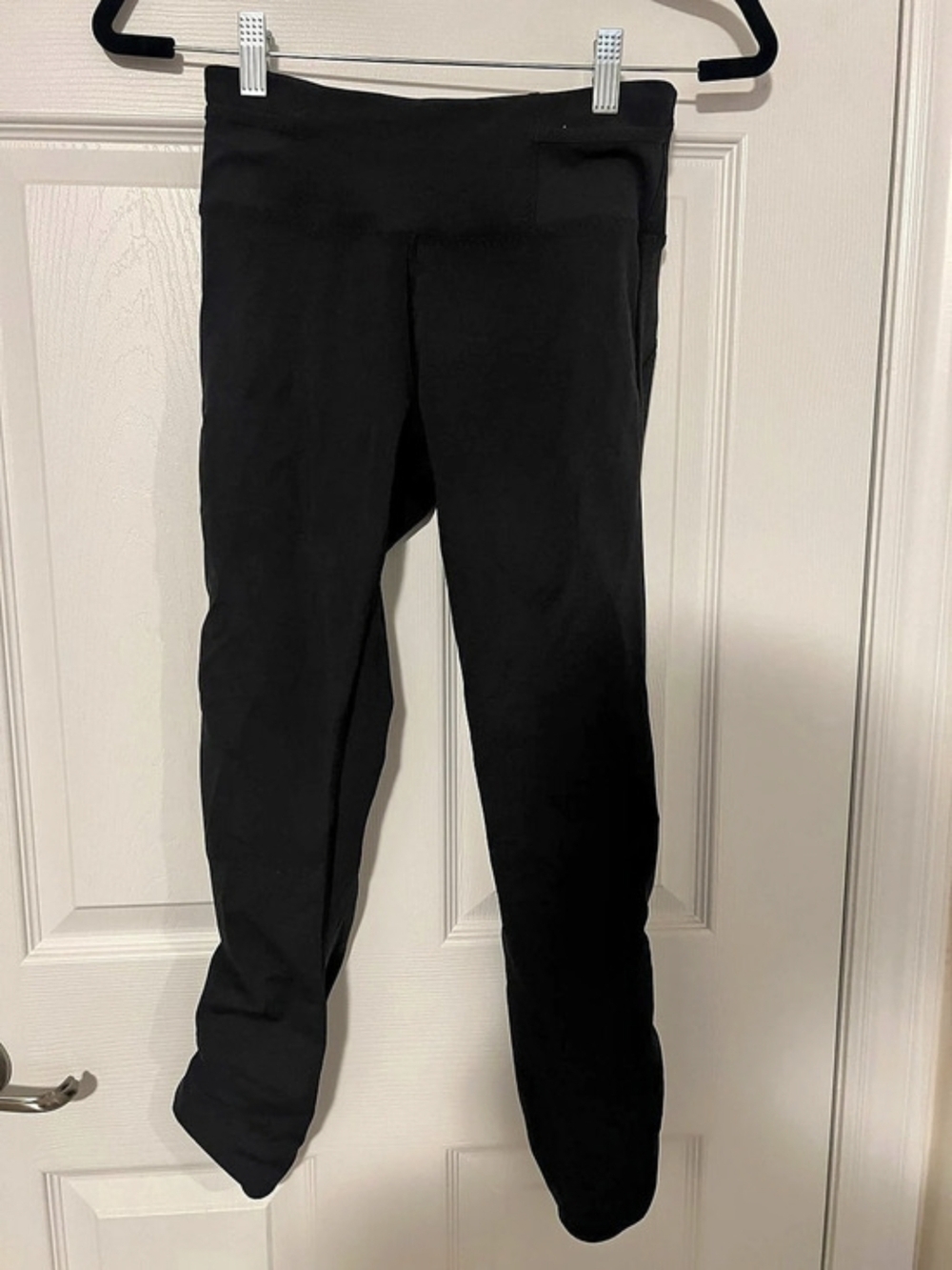 lululemon Cut The Crop Women's Black Athletic Leggings